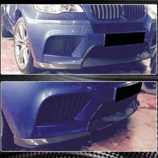 Frontspoilerlæbe Lip V1 (til X6M, kulfiber) foto 3
