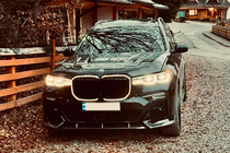 BMW X7 G07 2019– Frontlæbe til forreste kofanger (til M-Sport 2019-2022, carbon) foto 4