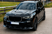 BMW X7 G07 2019– Frontlæbe til forreste kofanger (til M-Sport 2019-2022, carbon) foto 1