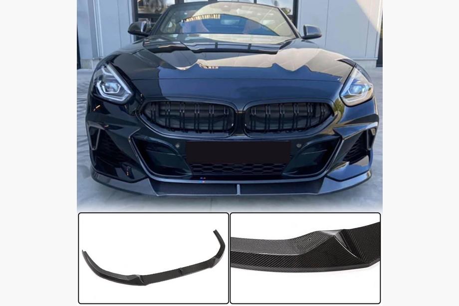 BMW Z4 (G29) 2018– Frontlæbe til for kofanger Lip V1 (til M-Sport, carbon) Image