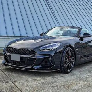 Frontspoiler læbe V3 til for kofanger (til M-Sport, carbon) foto 2