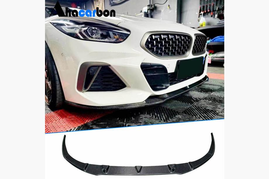 BMW Z4 (G29) 2018– Frontspoiler læbe V3 til for kofanger (til M-Sport, carbon) Image
