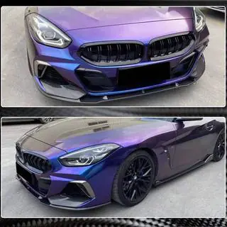 Front kofangerlæbe Lip V5 (til M-Sport, carbon) foto 4