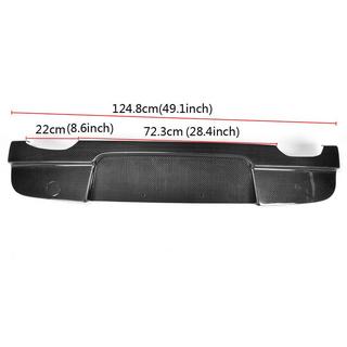 Bageste kofangerdiffuser V3 (til E87 M-Sport, carbon) BMW 1-serie E81/E82/E87/E88 2004–2011 foto 2