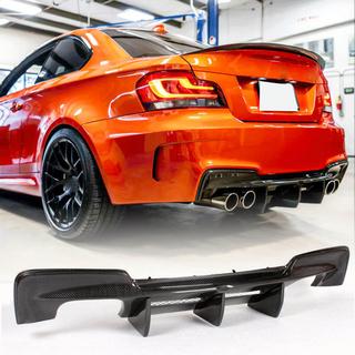 Bagkofanger diffuser (til 1M E82, carbon) BMW 1-serie E81/E82/E87/E88 2004–2011 foto 1