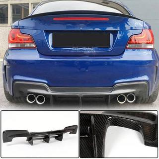 Bagkofanger diffuser (til 1M E82, carbon) BMW 1-serie E81/E82/E87/E88 2004–2011 foto 2