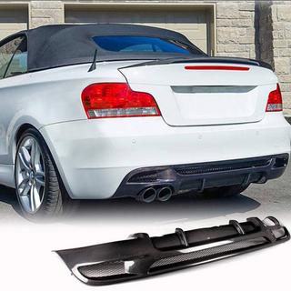Bagkofangerdiffuser V1 (til E82/E88 M-Sport, carbon) BMW 1-serie E81/E82/E87/E88 2004–2011 foto 1
