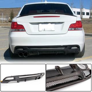 Bagkofangerdiffuser V1 (til E82/E88 M-Sport, carbon) BMW 1-serie E81/E82/E87/E88 2004–2011 foto 2