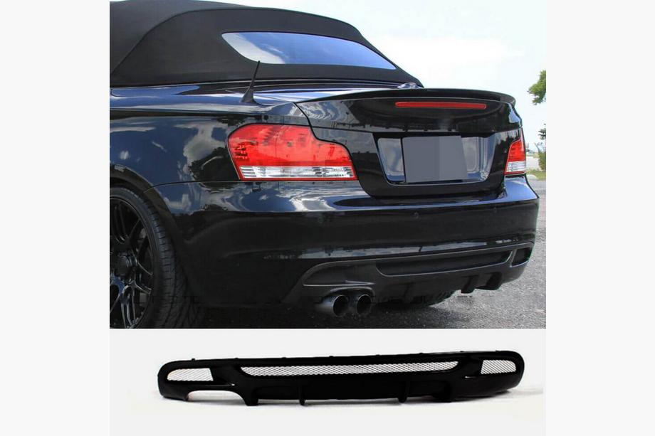 BMW 1-serie E81/E82/E87/E88 2004–2011 Bagdiffuser FRP V3 (til E82/E88 M Sport) Image