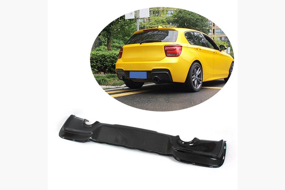 BMW 1-serie F20/F21 2011–2019 Bagkofangerdiffuser (til M-Sport 2011-2015, carbon) Image