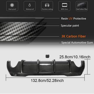 Bagkofangerdiffuser (til M-Sport, carbon) BMW 1-serie F40 2019–2024 foto 4