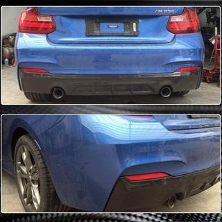 Bagkofangerdiffuser V1 (til F22/F23 M-Sport, carbon) BMW 2-serie F22/F23 2014–2021 foto 3
