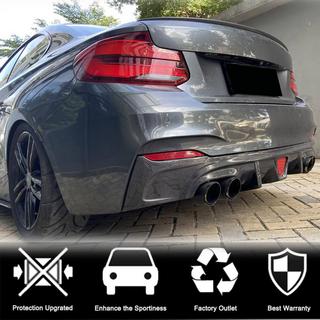 Bagkofanger-diffuser V2 (til F22/F23 M-Sport, carbon) BMW 2-serie F22/F23 2014–2021 foto 3