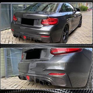 Bagkofanger-diffuser V2 (til F22/F23 M-Sport, carbon) BMW 2-serie F22/F23 2014–2021 foto 4