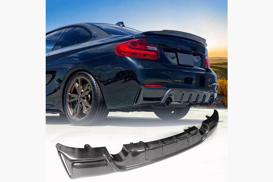 BMW 2-serie F22/F23 2014–2021 Bagkofanger-diffuser FRP V5 (til F22/F23 M Sport) Image