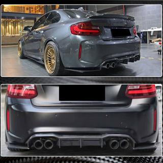 Bagkofanger-diffuser V3 (til F87 M2/M2C, carbon) BMW 2-serie F22/F23 2014–2021 foto 3
