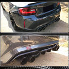 BMW 2-serie F22/F23 2014–2021 Bagkofanger-diffuser V4 (til F87 M2/M2С, kulfiber) foto 3