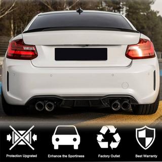 Bagkofanger-diffuser V4 (til F87 M2/M2С, kulfiber) BMW 2-serie F22/F23 2014–2021 foto 2
