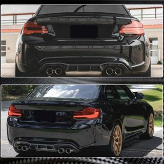 Bagkofanger-diffuser V6 (til F87 M2/M2С, kulfiber) BMW 2-serie F22/F23 2014–2021 foto 4