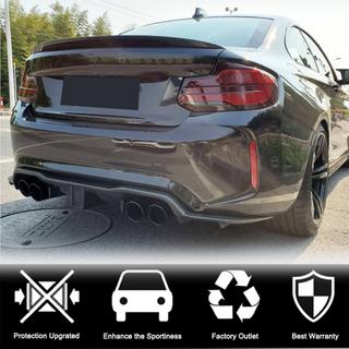 V7 bagkofanger-diffuser (til F87 M2/M2C, carbon) BMW 2-serie F22/F23 2014–2021 foto 2