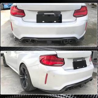 V7 bagkofanger-diffuser (til F87 M2/M2C, carbon) BMW 2-serie F22/F23 2014–2021 foto 4