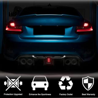 V8 bagkofanger-diffuser (til F87 M2/M2C, carbon) BMW 2-serie F22/F23 2014–2021 foto 3