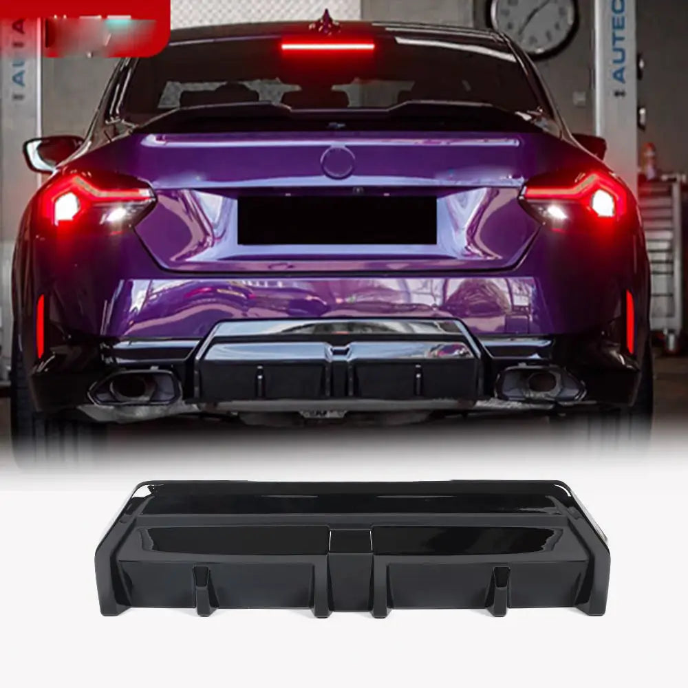 BMW 2-serie G42 2021– Bagkofangerdiffuser Black ABS V1 (M Sport) Image