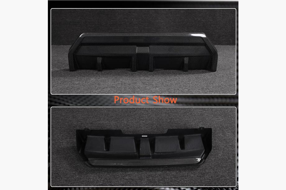 BMW 2-serie G42 2021– Bagkofangerdiffuser V2 (til M-Sport, kulfiber) Foto 3