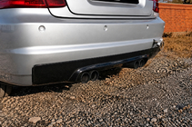 BMW 3-serie E46 1998–2006 Bagkofangerdiffusor V2 (til M3, carbon) foto 4