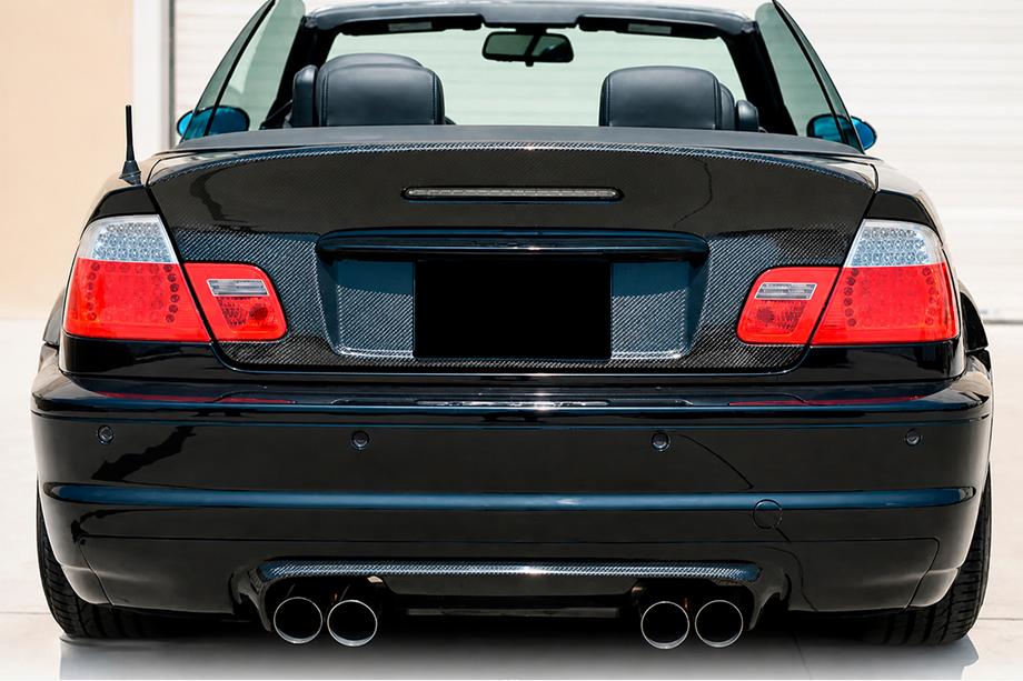 BMW 3-serie E46 1998–2006 Bagkofangerdiffusor V2 (til M3, carbon) Image