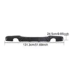 BMW 3-serie E90/E91 2005–2011 Bagkofanger-diffuser V1 (til E90 M-Sport, carbon) foto 7