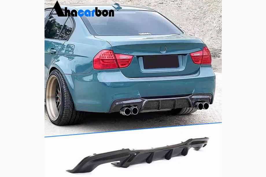 BMW 3-serie E90/E91 2005–2011 Bagkofanger-diffuser (til E90 M-Sport, carbon) Image