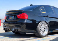 BMW 3-serie E90/E91 2005–2011 Bagkofanger-diffuser FRP V4 (til E90 M Sport) foto 5