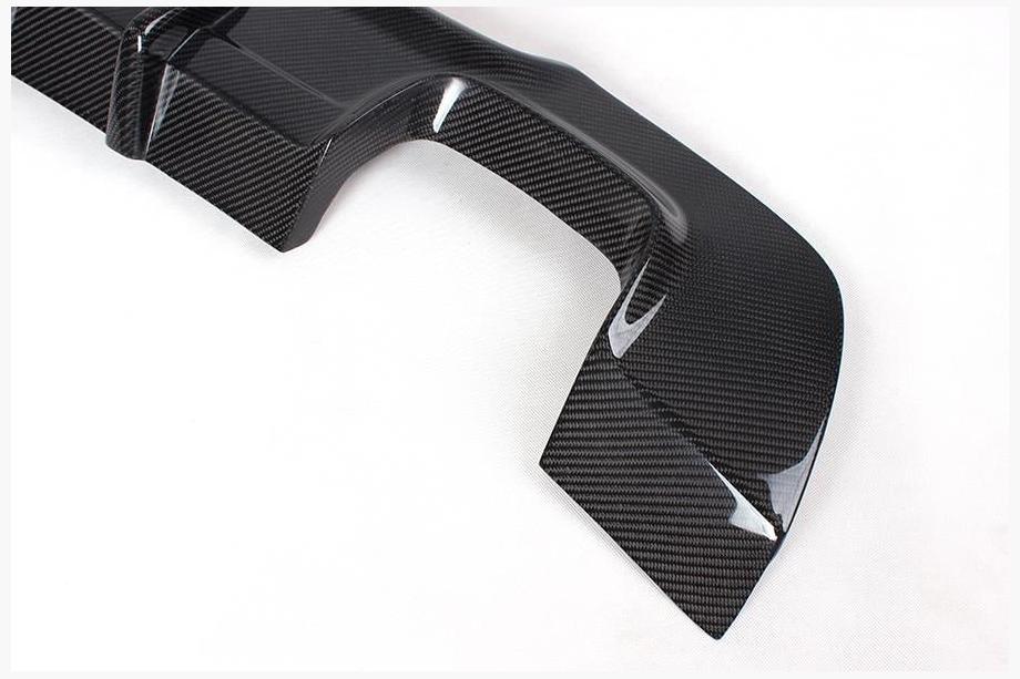 BMW 3-serie E92/E93 2006–2013 Bagkofangerdiffuser V1 (til M-Sport, carbon) Foto 7