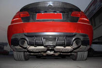 BMW 3-serie E92/E93 2006–2013 Bagkofangerdiffuser (til M-Sport, carbon) foto 3
