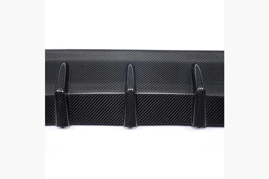 BMW 3-serie E92/E93 2006–2013 Bagkofangerdiffuser V2 (til M-Sport, kulfiber) Foto 9