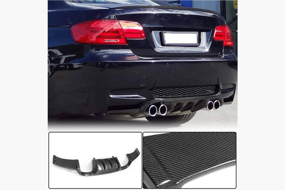 BMW 3-serie E92/E93 2006–2013 Bagkofanger diffuser Hamann-Style (til M3, kulfiber) Image