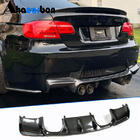 BMW 3-serie E90/E91 2005–2011 Bagerste kofangerdiffuser i kulfiber V2 (til E92/E93 M3) foto 1