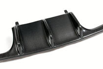 BMW 3-serie E90/E91 2005–2011 Bagerste kofangerdiffuser i kulfiber V2 (til E92/E93 M3) foto 7