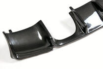 BMW 3-serie E90/E91 2005–2011 Bagerste kofangerdiffuser i kulfiber V2 (til E92/E93 M3) foto 8