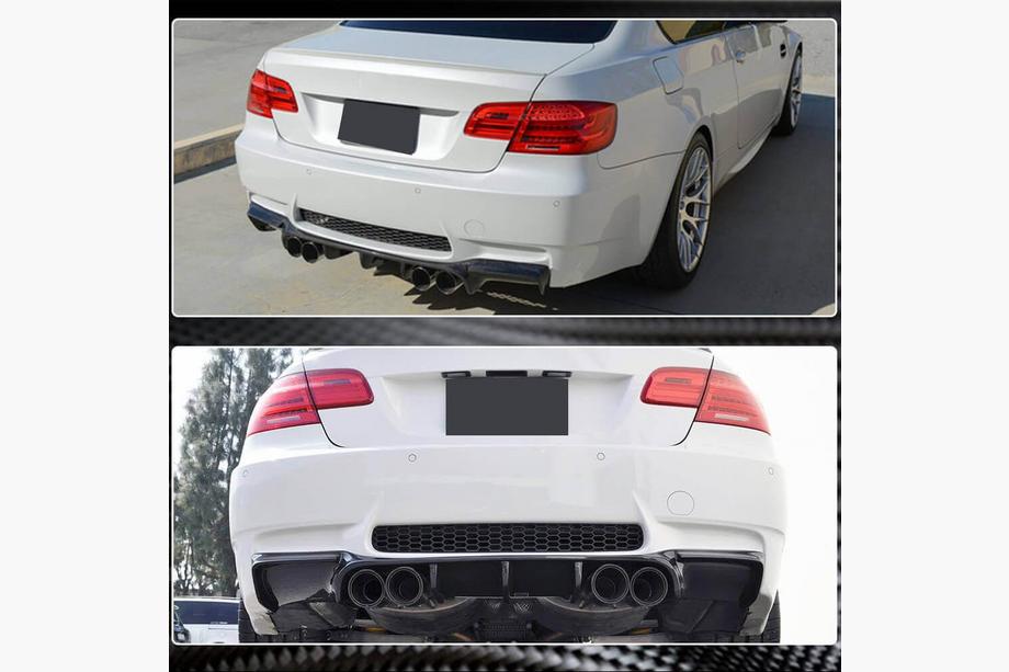 BMW 3-serie E90/E91 2005–2011 Bagkofanger diffuser FRP V5 (til E92/E93 M3) Image