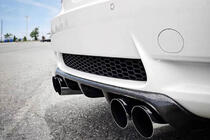 BMW 3-serie E92/E93 2006–2013 Bagkofanger-diffuser H2-Style (til M3, kulfiber) foto 2
