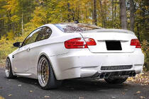 BMW 3-serie E92/E93 2006–2013 Bagkofanger-diffuser H2-Style (til M3, kulfiber) foto 3