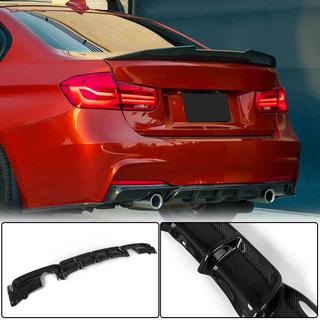 Bagkofangerdiffuser V1 (til F30 M-Sport, carbon) BMW 3-serie F30/F31 2012–2019 foto 2