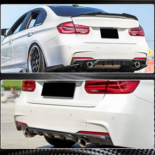 Bagkofangerdiffuser V1 (til F30 M-Sport, carbon) BMW 3-serie F30/F31 2012–2019 foto 4