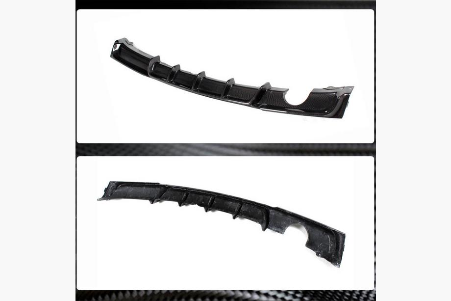 BMW 3-serie F30/F31 2012–2019 Bagkofangerdiffuser V3 (til F30 M-Sport, carbon) Foto 3