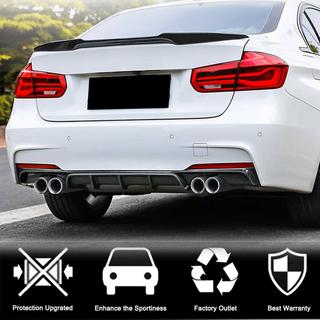 V4 bagkofangerdiffuser (til F30 M-Sport, kulfiber) BMW 3-serie F30/F31 2012–2019 foto 3