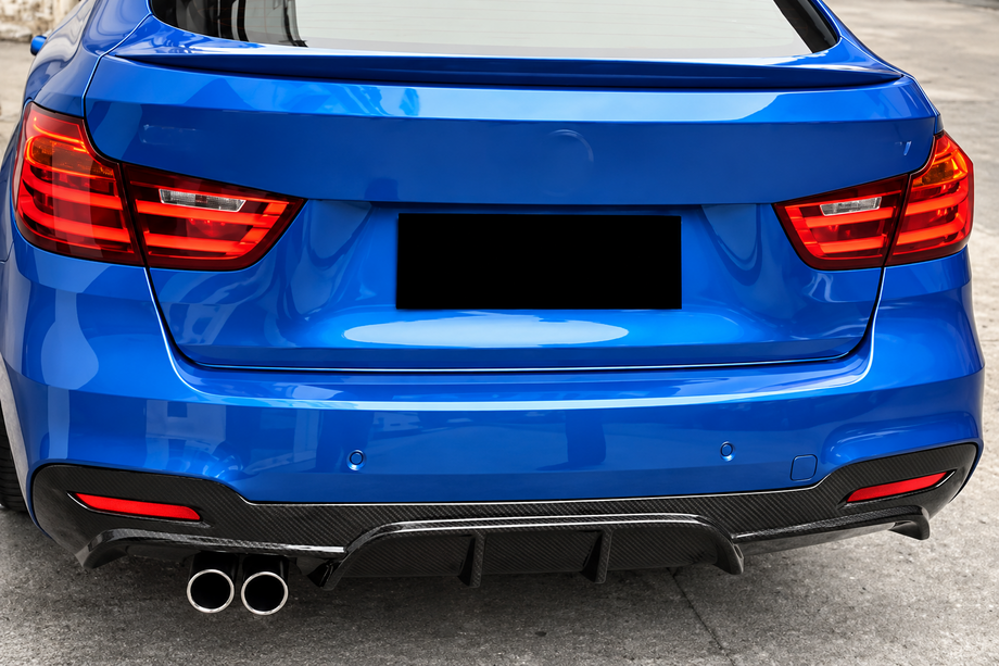 BMW 3-serie F34 2013–2020 Bagkofangerdiffuser V1 (til M-Sport, carbon) Image
