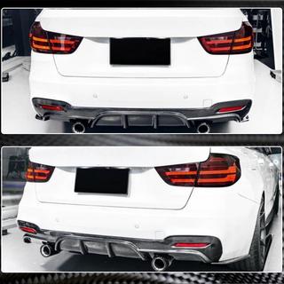 Bagkofangerdiffuser V2 (til M-Sport, kulfiber) BMW 3-serie F34 2013–2020 foto 4