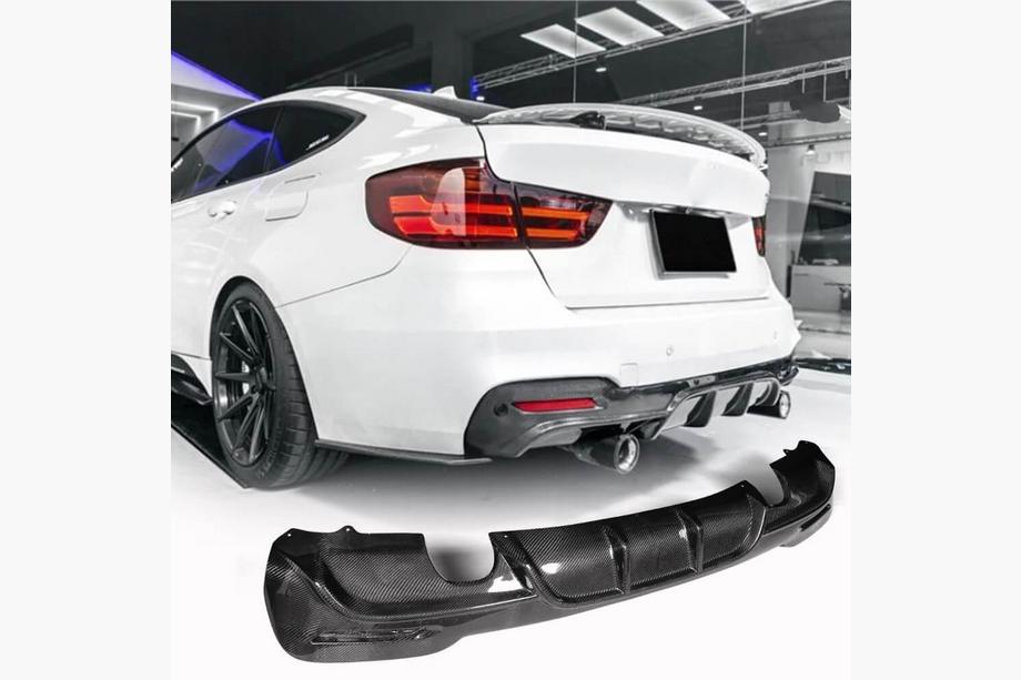BMW 3-serie F34 2013–2020 Bagkofangerdiffuser V2 (til M-Sport, kulfiber) Foto 1